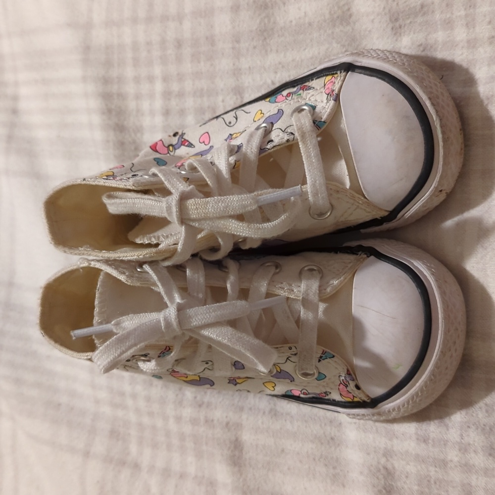 Converse High Tops Unicorn 🦄 Rainbow 🌈 - Picture 2 of 5